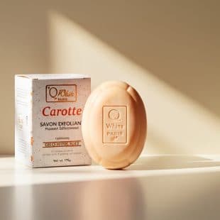 QWhite Carrot Exfoliating Soap